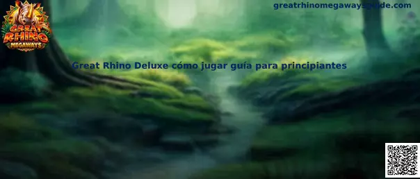 Imagen ilustrativa de Great Rhino Deluxe para aprender sus símbolos, rodillos y mecánica de juego