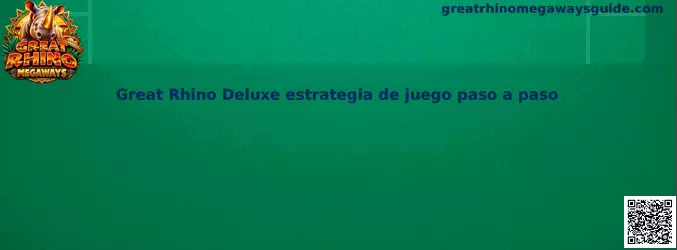 Imagen ilustrativa de Great Rhino Deluxe para una guía de reglas, apuestas y juego responsable