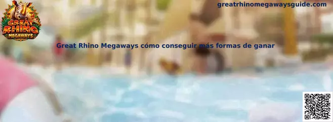 Ilustración relacionada con Great Rhino Megaways y las formas de ganar en los rodillos
