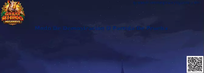 Modo de demostración o partida de prueba de Great Rhino Megaways con créditos virtuales