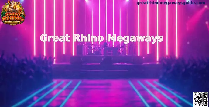 Vista temática de Great Rhino Megaways con ambientación de safari africano