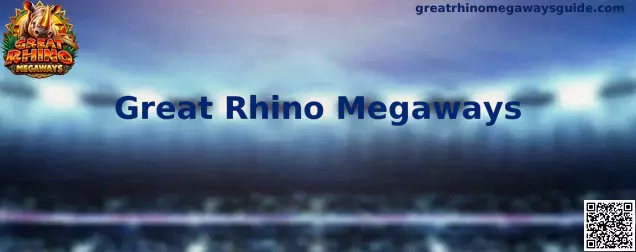 Great Rhino Megaways con temática de safari africano