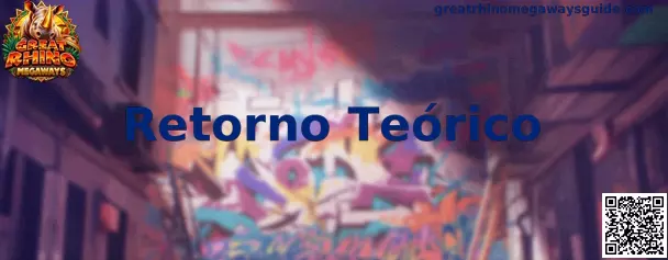 Información visual sobre Retorno Teórico de Great Rhino Megaways